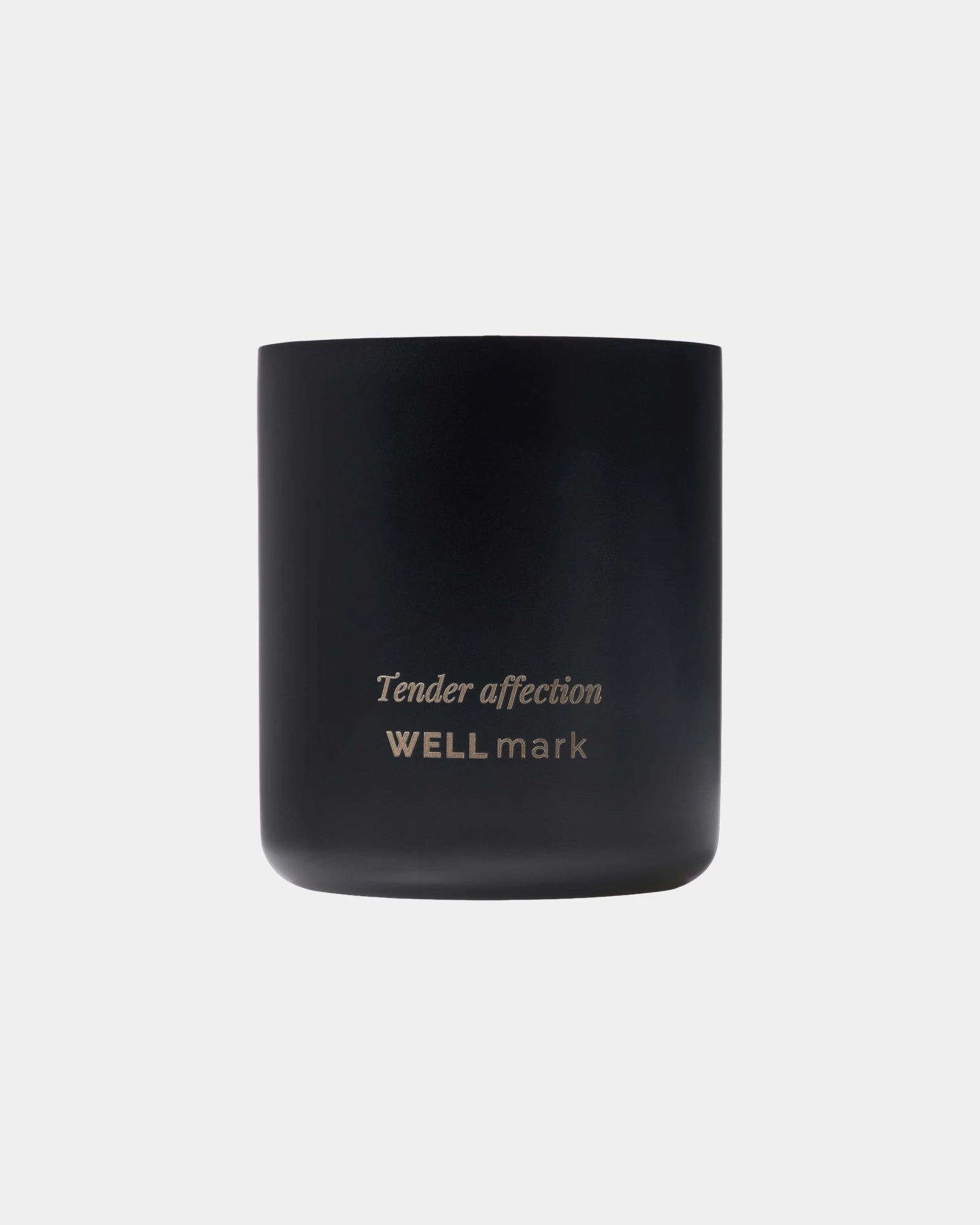 Bougie parfumée éco Wellmark à personnaliser - Noir