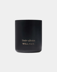 Bougie parfumée éco Wellmark à personnaliser - Noir