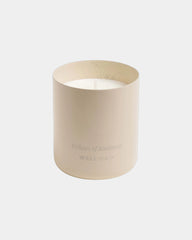 Bougie parfumée éco Wellmark à personnaliser - Ecru