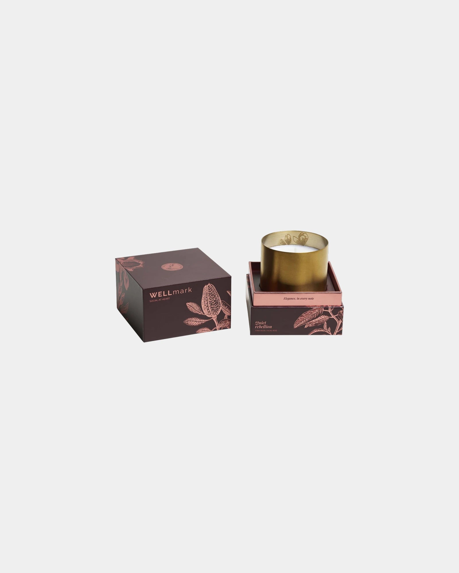 Bougie parfumée éco Wellmark à personnaliser - 9