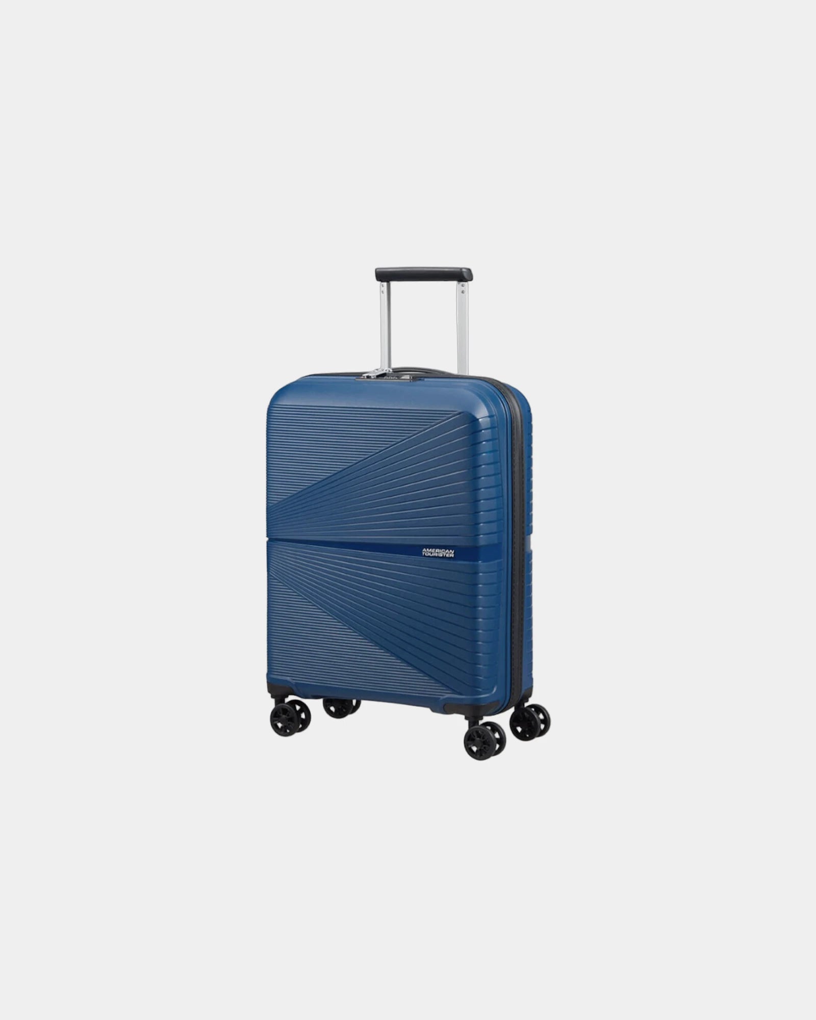 Valise 4 roues 55 cm American Tourister à personnaliser - Bleu Foncé