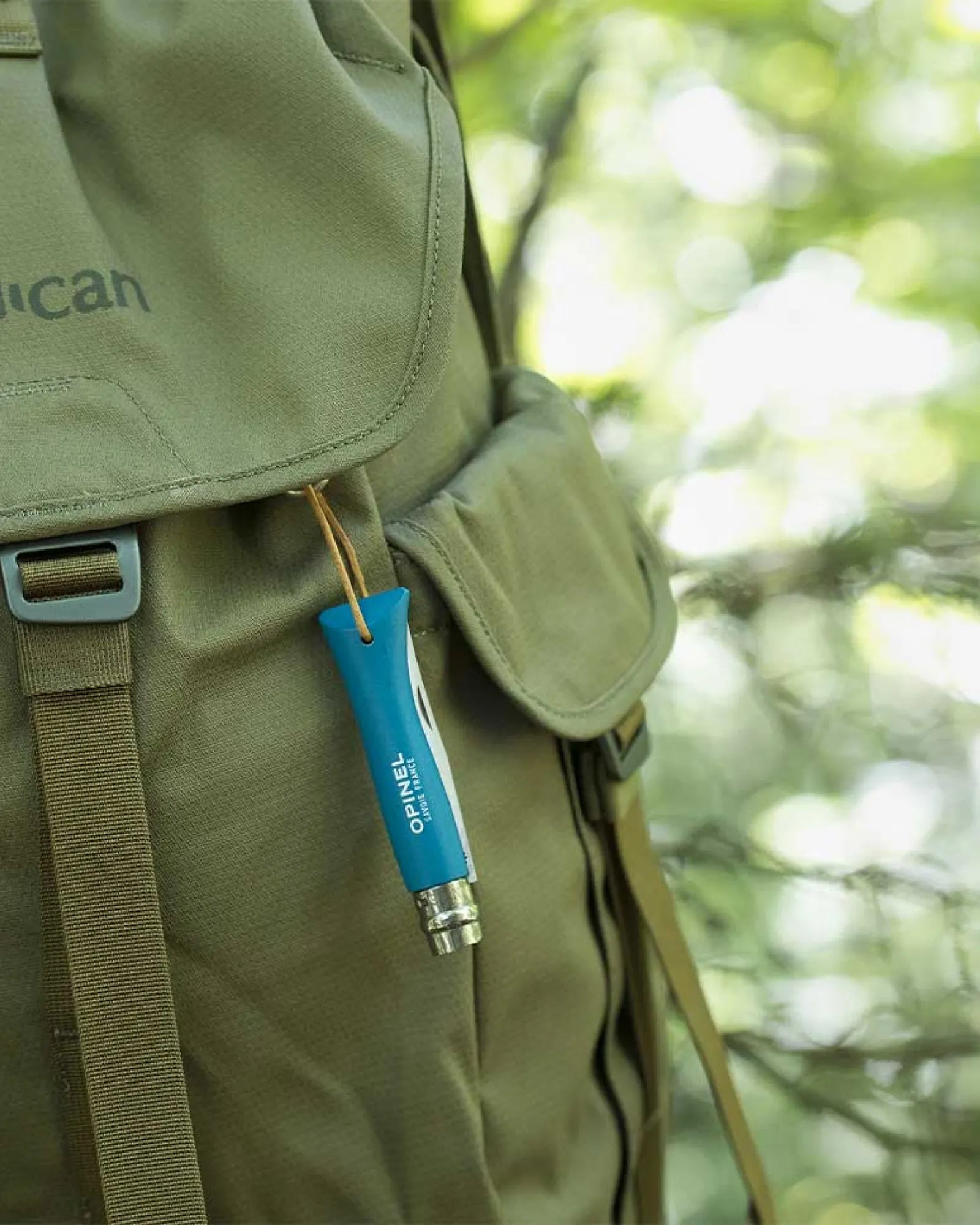 Couteau acier inoxydable Opinel N°06 Baroudeur à personnaliser - 1