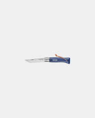 Couteau acier inoxydable Opinel N°06 Baroudeur à personnaliser - Navy
