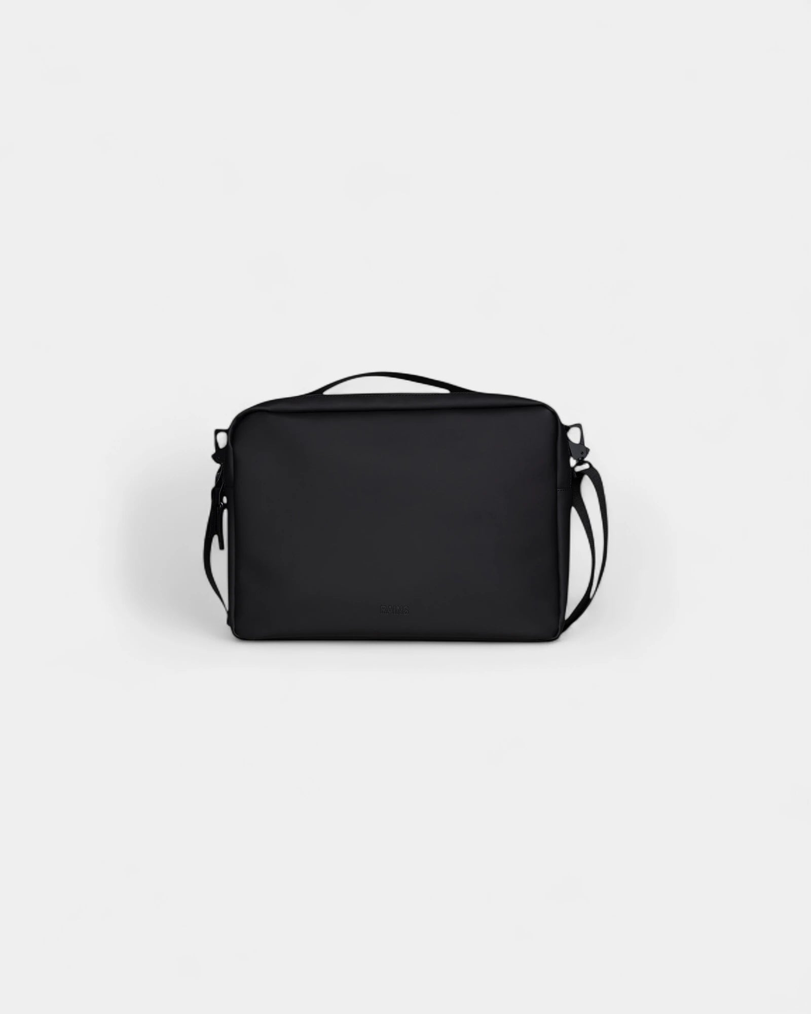 Sac ordinateur polyester Rains Laptop Bag 13''/14'' à personnaliser - Black