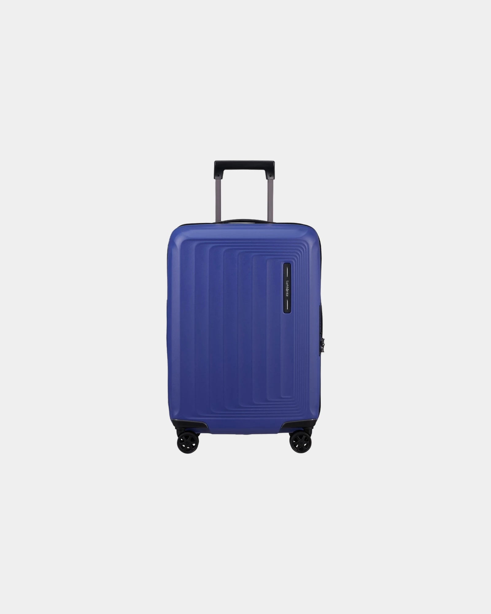 Valise rigide extensible Samsonite Nuon 55 cm à personnaliser - Bleu