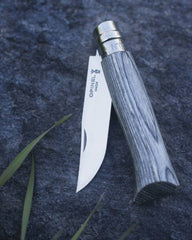 Couteau acier au carbone Opinel N°02 Carbone à personnaliser - 11