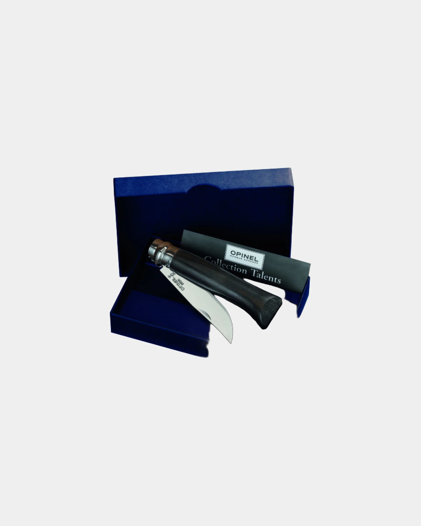 Couteau acier au carbone Opinel N°02 Carbone à personnaliser - 3