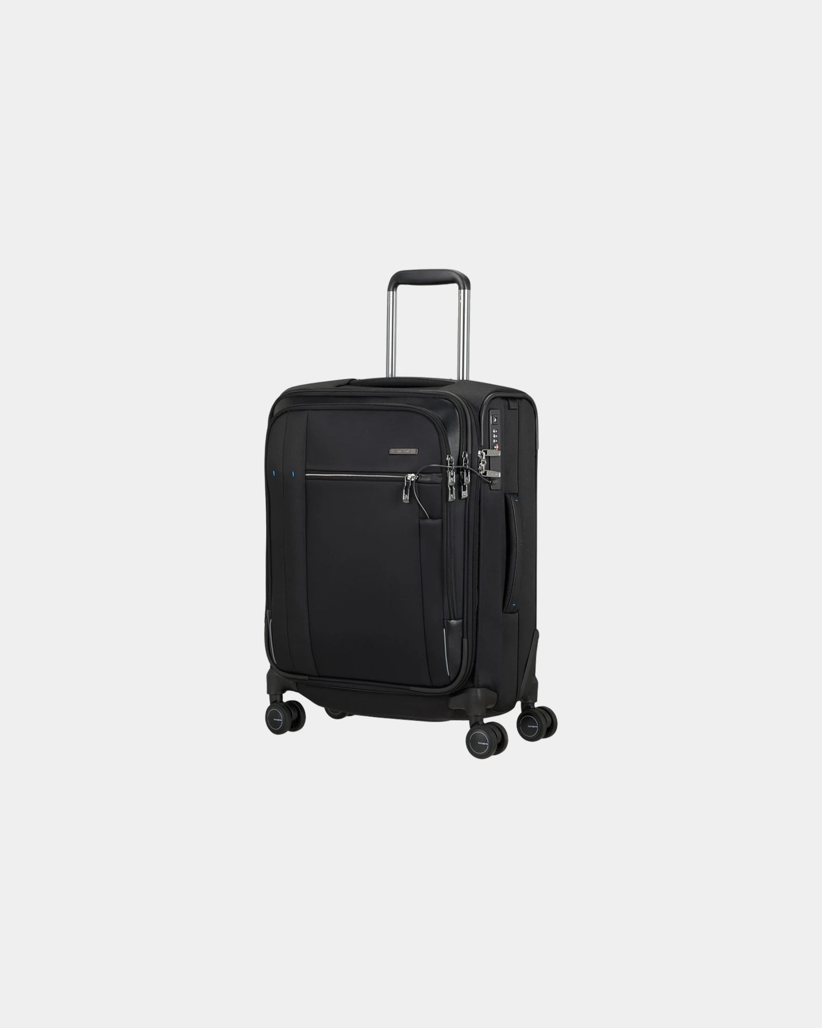 Valise souple Samsonite Spectrolite 55 cm à personnaliser - Noir