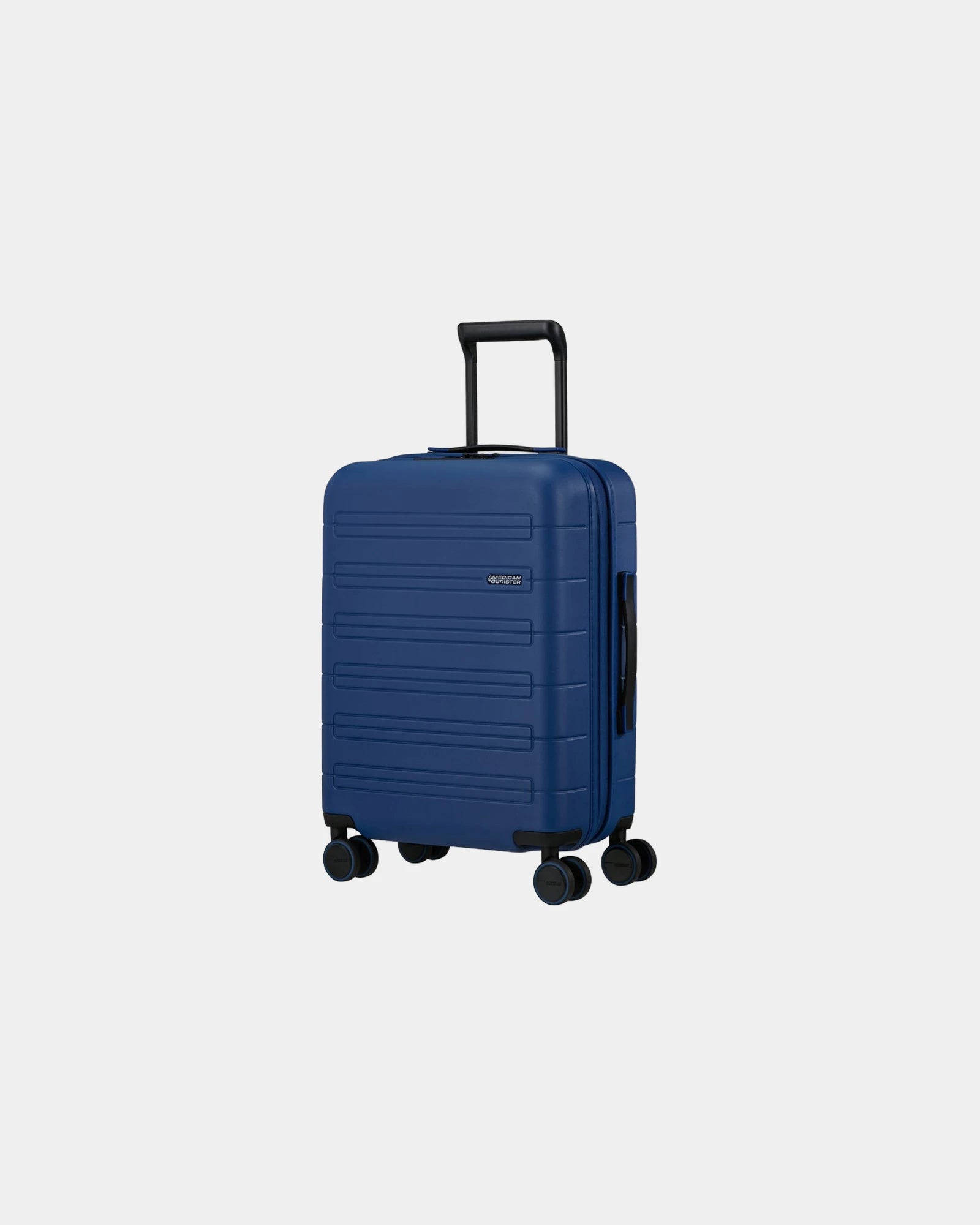 Valise polycarbonate 81 cm American Tourister à personnaliser - Bleu Marine