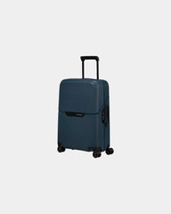 Valise rigide recyclée Samsonite Magnum 81 cm à personnaliser - Bleu Foncé