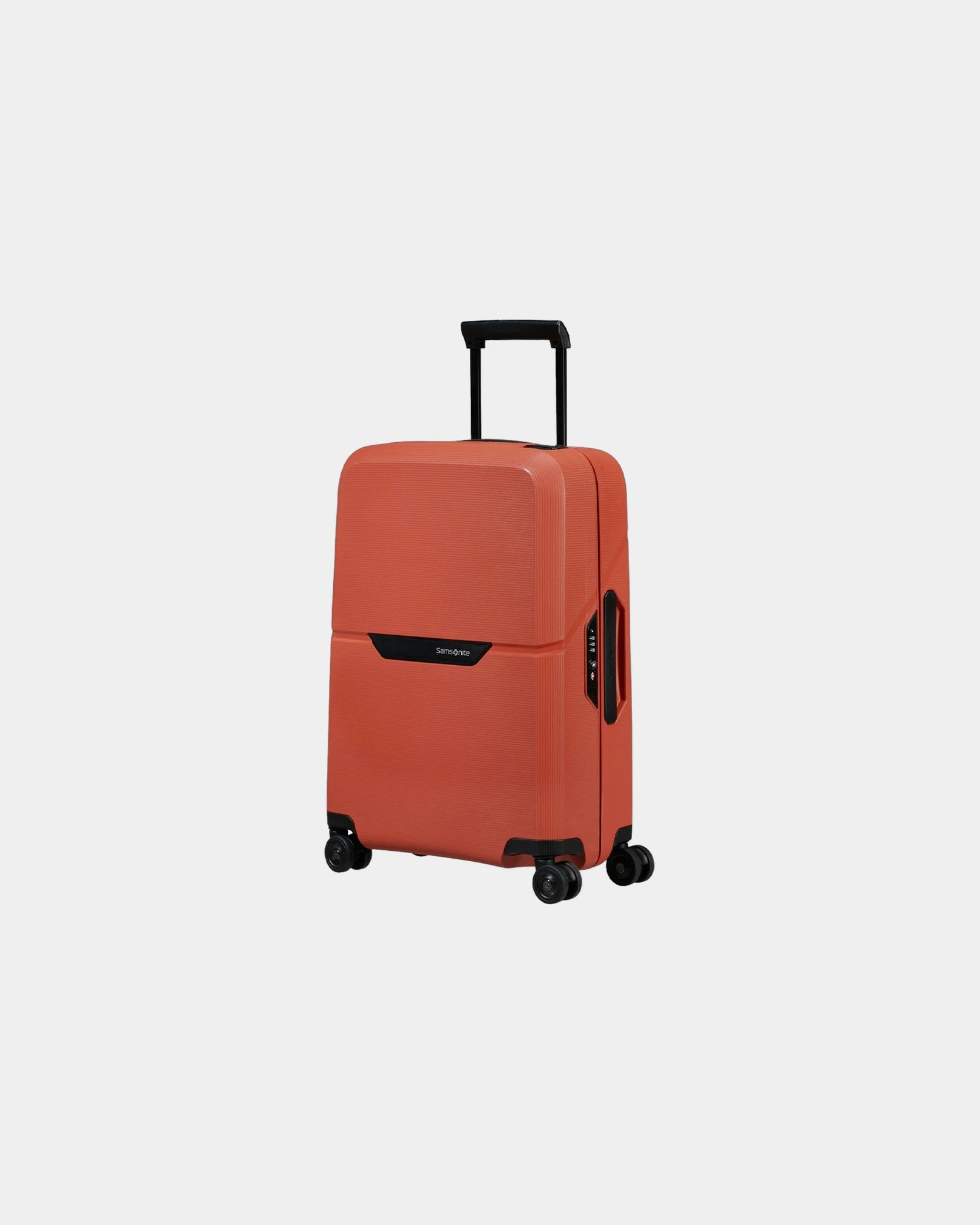 Valise rigide recyclée Samsonite Magnum 81 cm à personnaliser - Orange