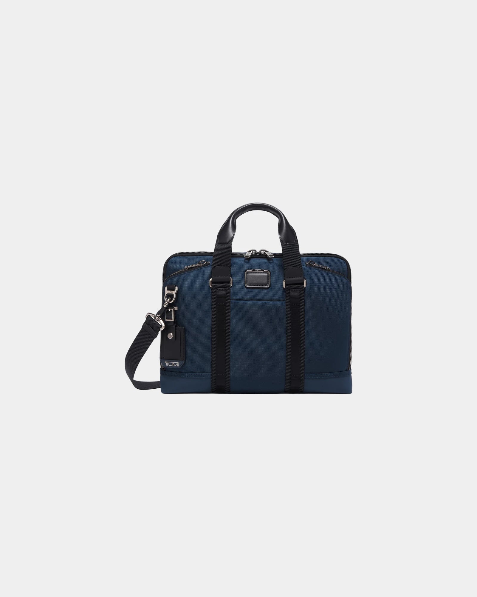 Porte-document 8L Tumi Alpha Bravo à personnaliser - Bleu Marine