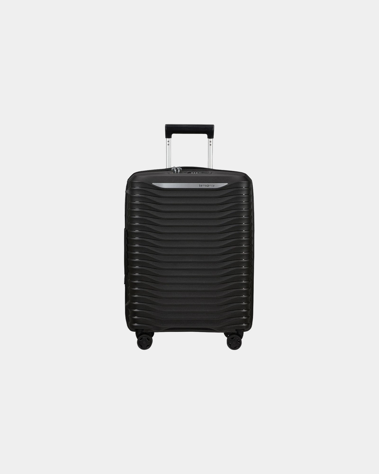 Valise rigide extensible Samsonite Upscape 55 cm à personnaliser - Noir