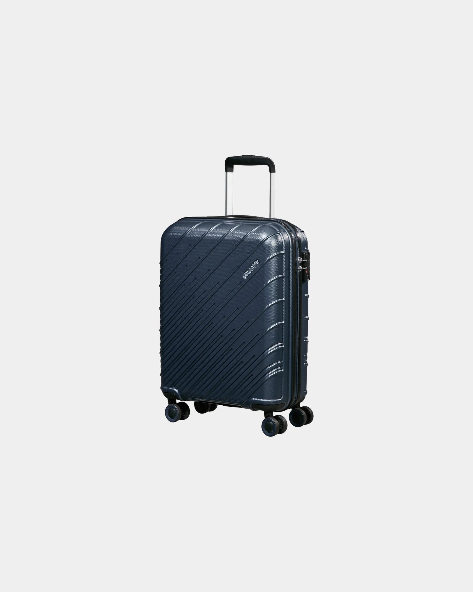 Valise polyester recyclé American Tourister Speedstar 55 cm - Bleu Marine