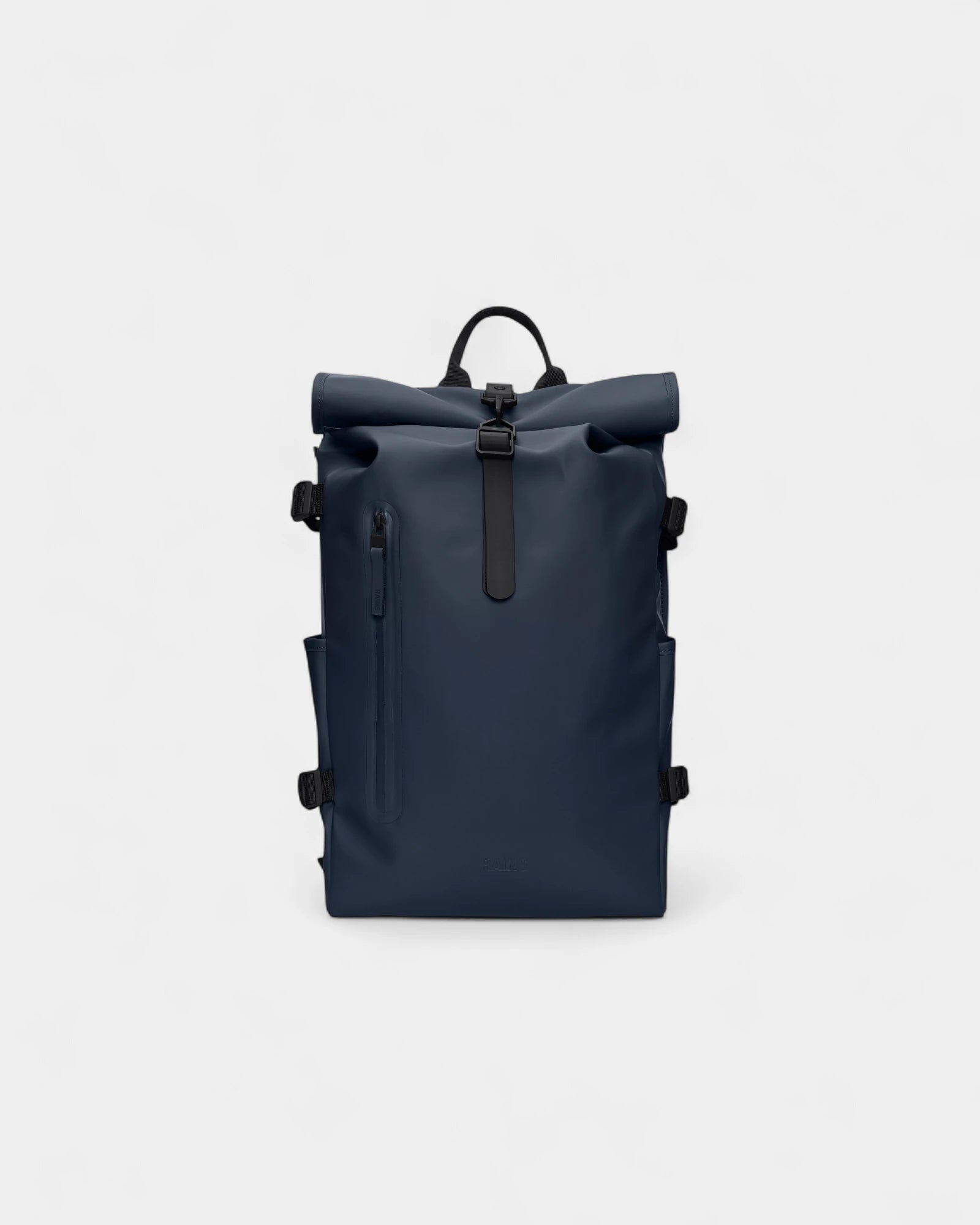 Sac à dos Rains Rolltop Rucksack Large à personnaliser - Navy