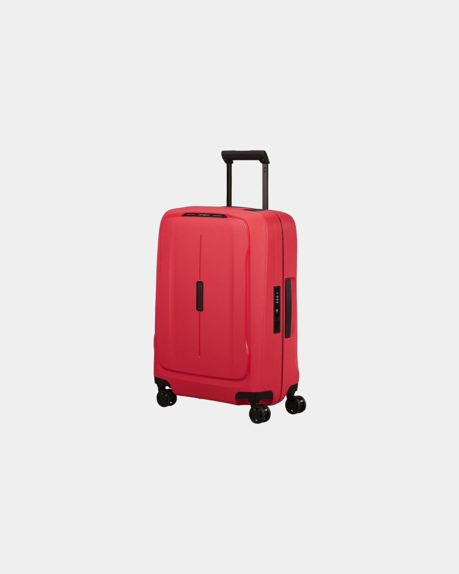 Valise 4 roues recyclée Samsonite Essens 55 cm - Rouge Carmin