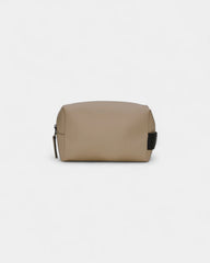 Trousse de toilette Rains Wash Bag Small à personnaliser - Beige