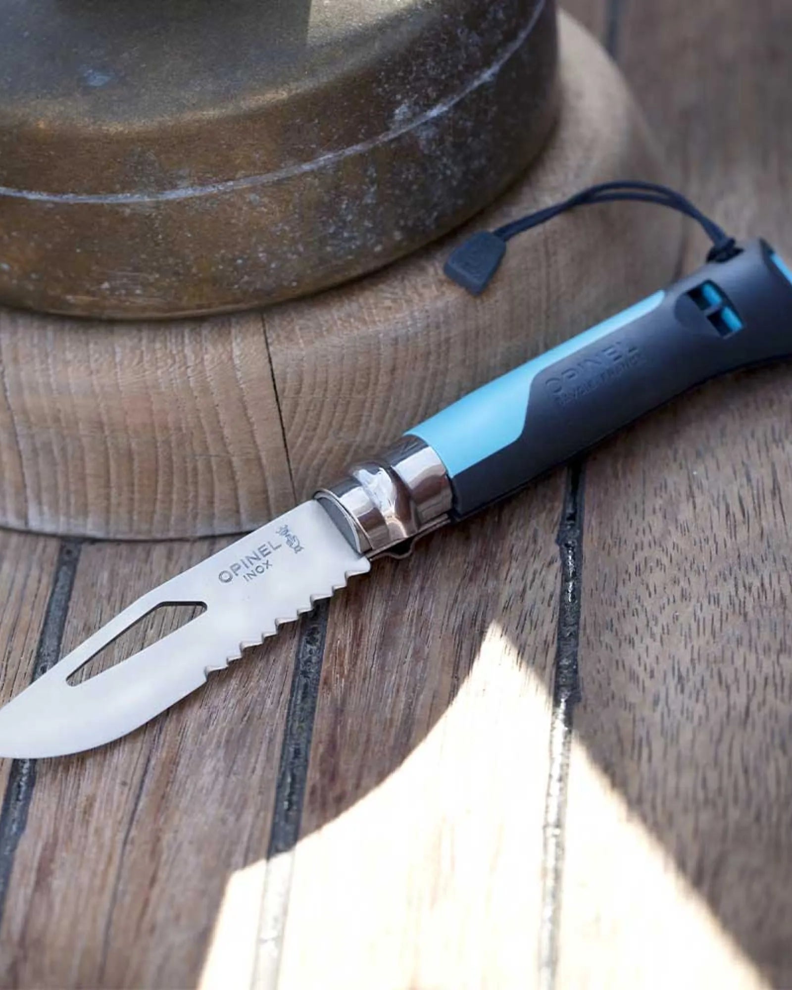 Couteau acier inoxydable Opinel N°08 Outdoor à personnaliser - 3