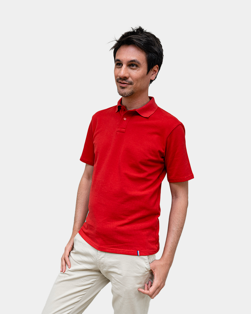 Polo pour homme Made in France personnalisable - 14