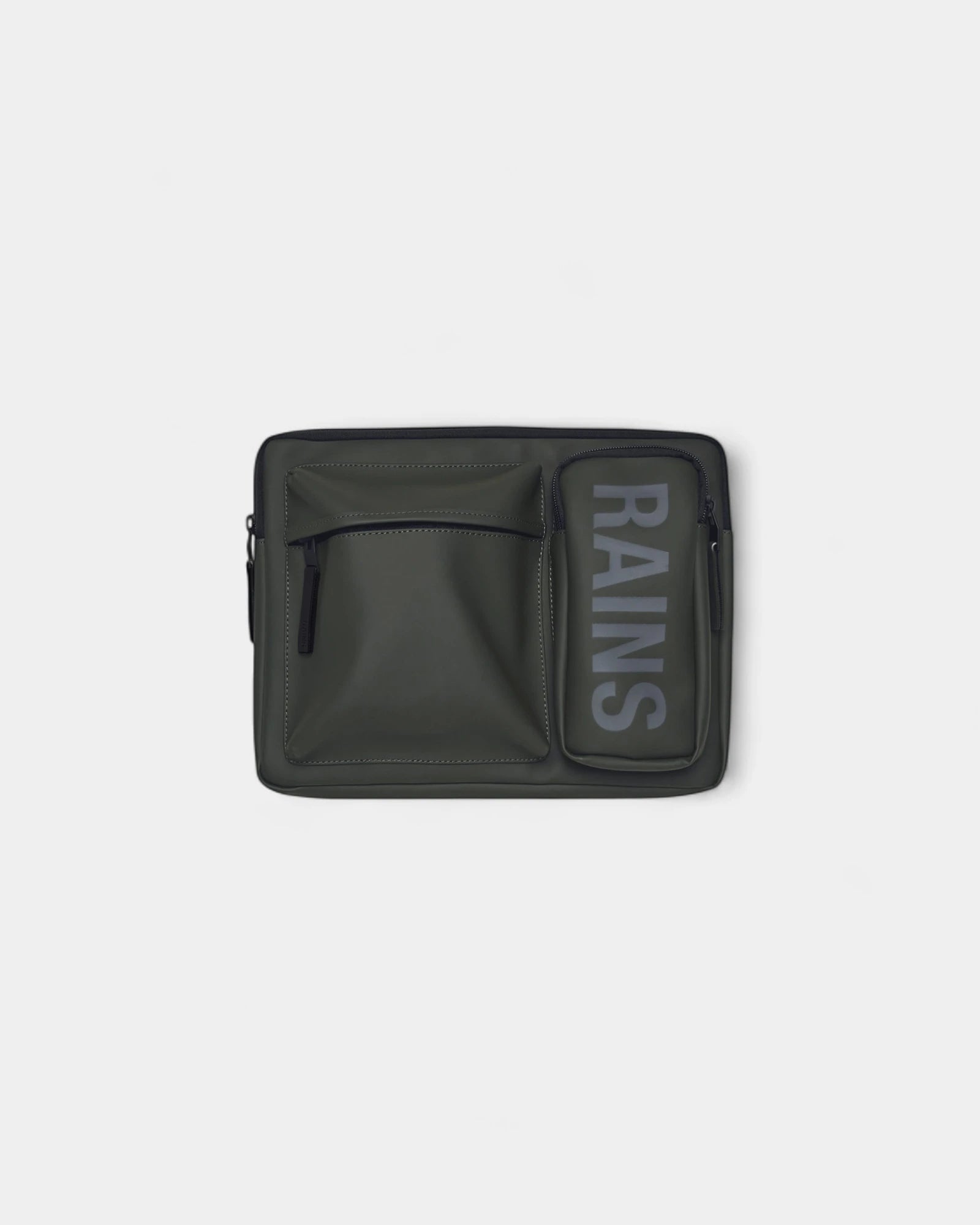 Housse ordinateur imperméable Rains Texel 14" à personnaliser - Green