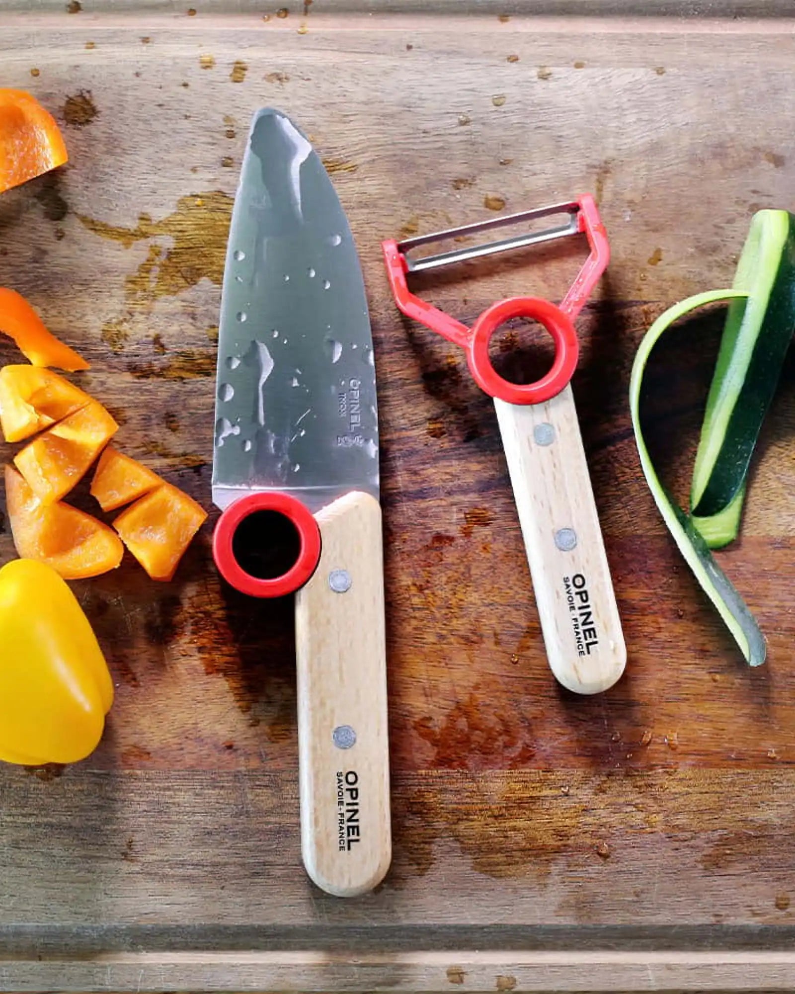 Eplucheur enfant acier inoxydable Opinel Le Petit Chef à personnaliser - 5