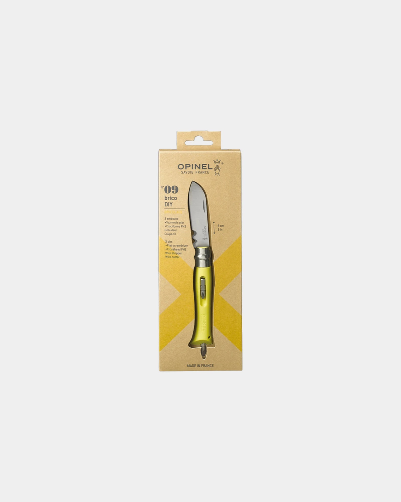 Couteau-outil acier inoxydable Opinel N°09 à personnaliser - 10