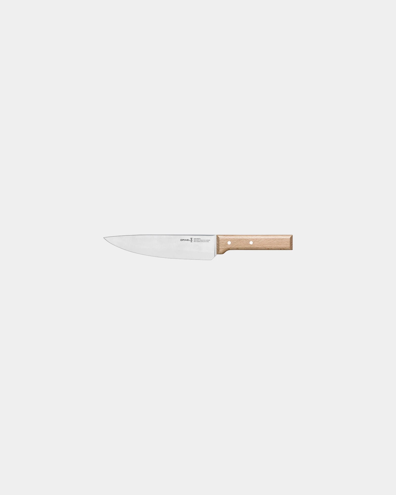 Couteau de cuisine inox Opinel N°118 Chef à personnaliser - Beige