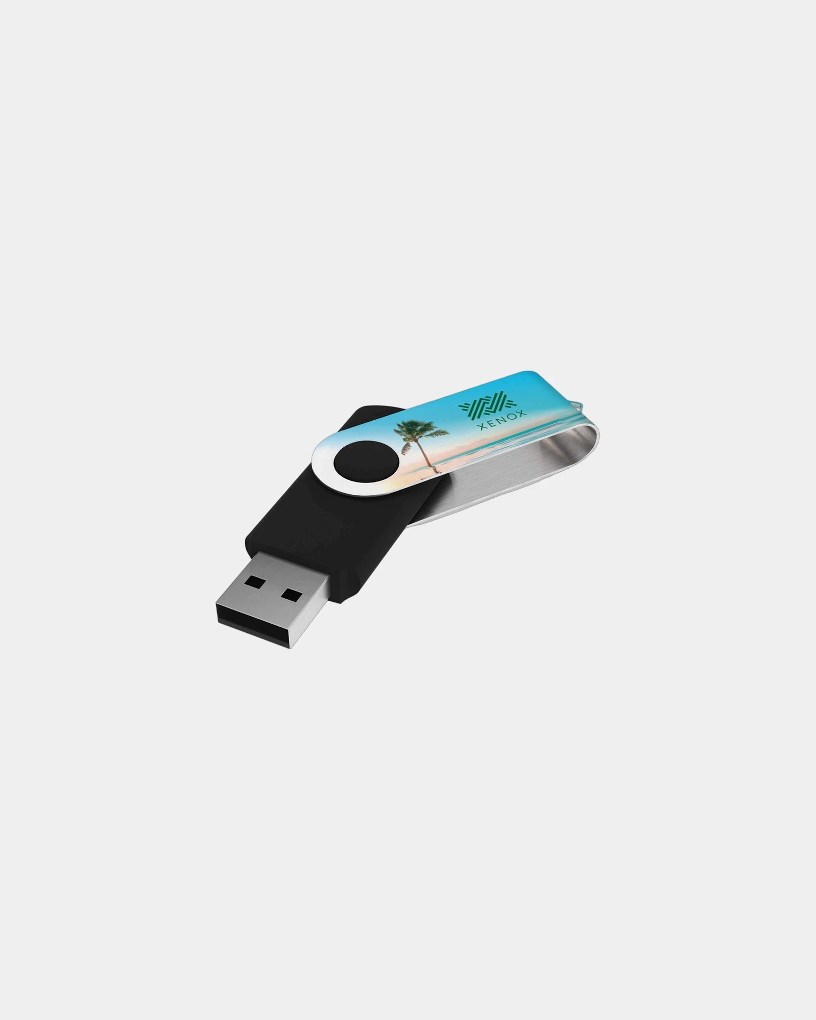 Clé USB Twister 3.0 rotative métal à personnaliser - Default