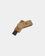 Clé USB bambou éco-responsable Twister à personnaliser - 4