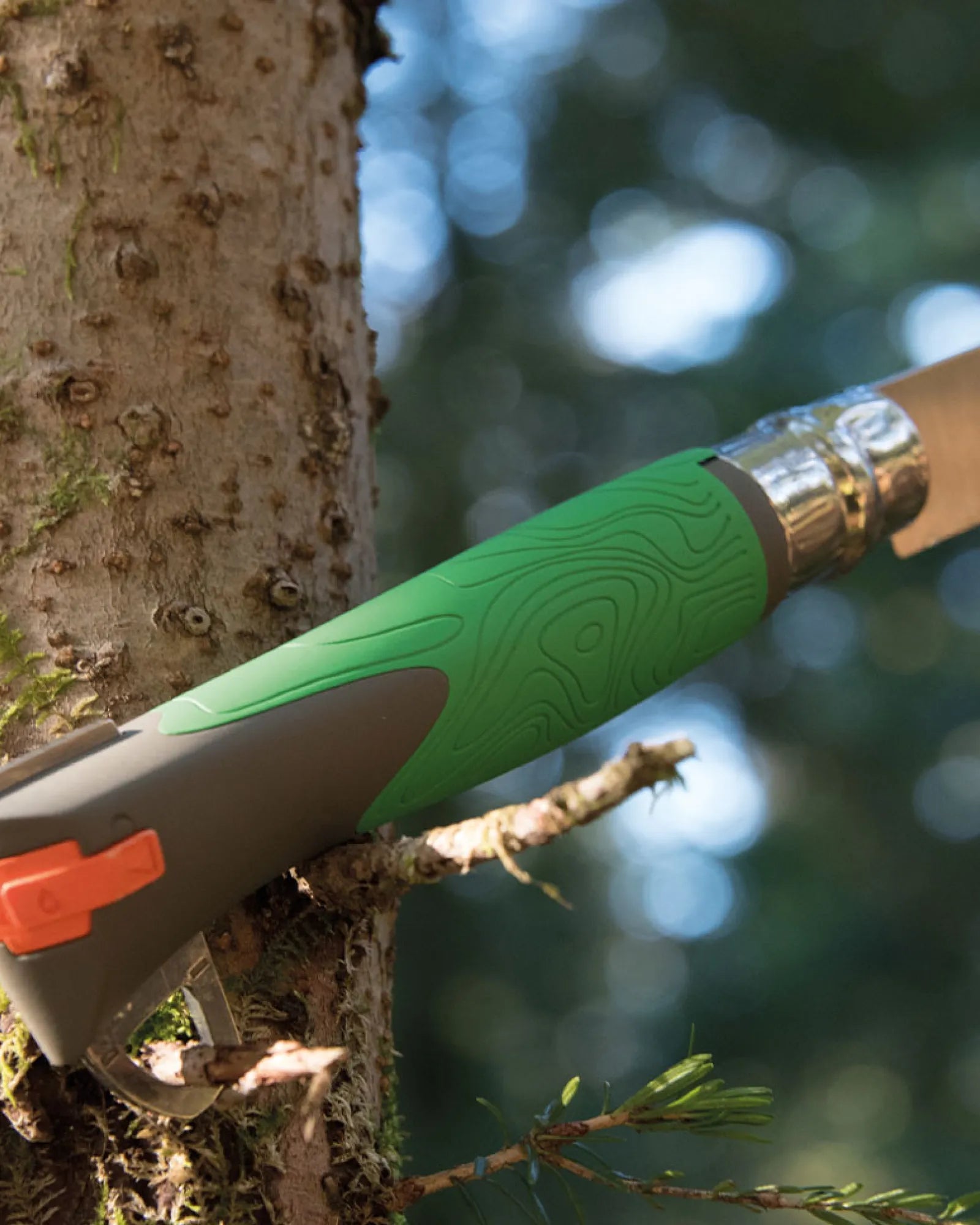 Couteau acier inoxydable Opinel N°12 Explore à personnaliser - 3