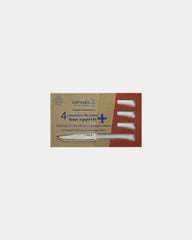 Coffret de 4 couteaux de table acier inox Opinel à personnaliser - Gray