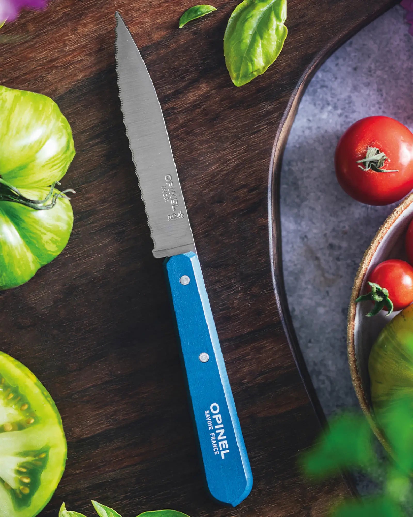 Couteau inox éco-responsable Opinel Cranté N°113 à personnaliser - 10