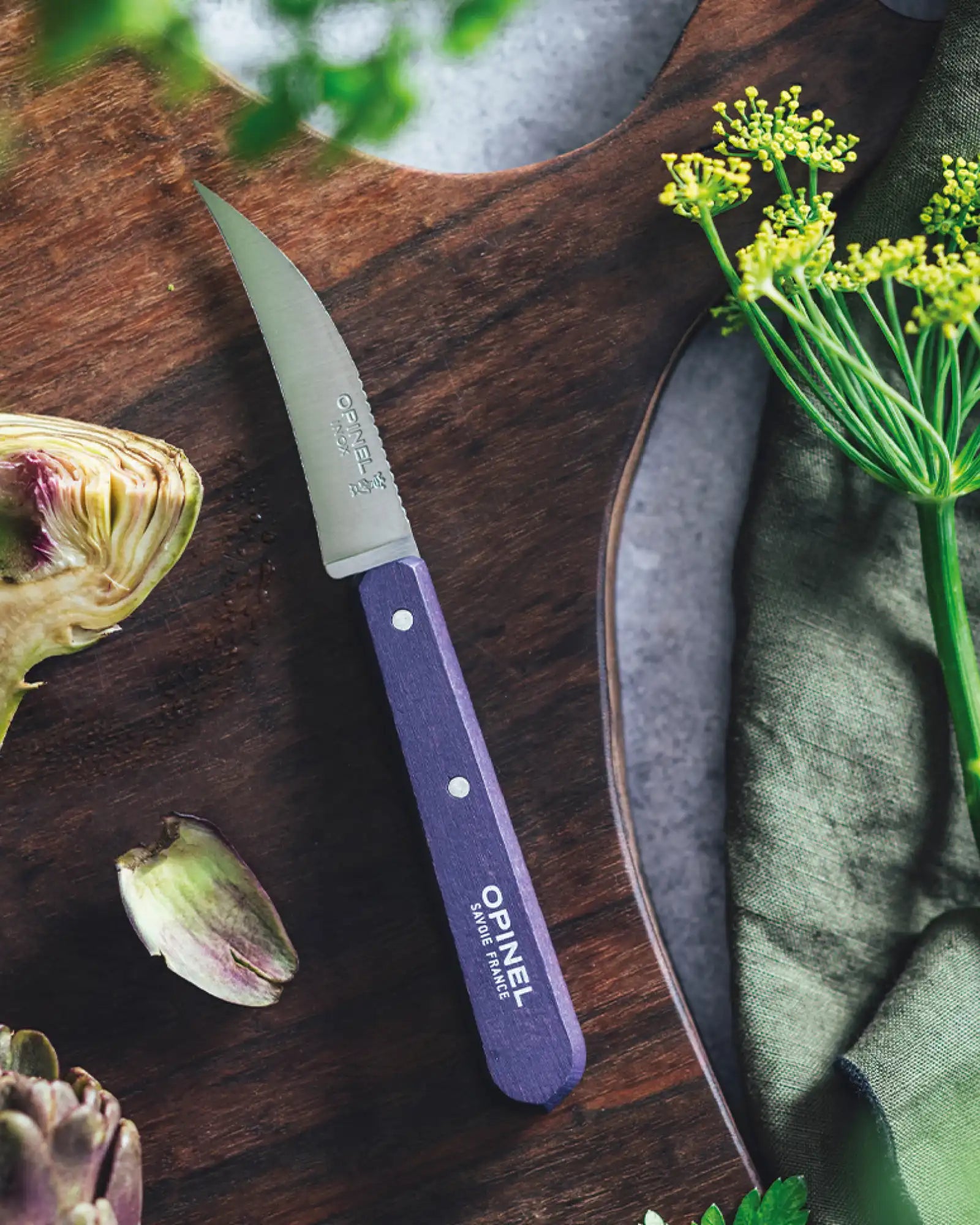 Couteau à légumes inox Opinel N°114 à personnaliser - 6