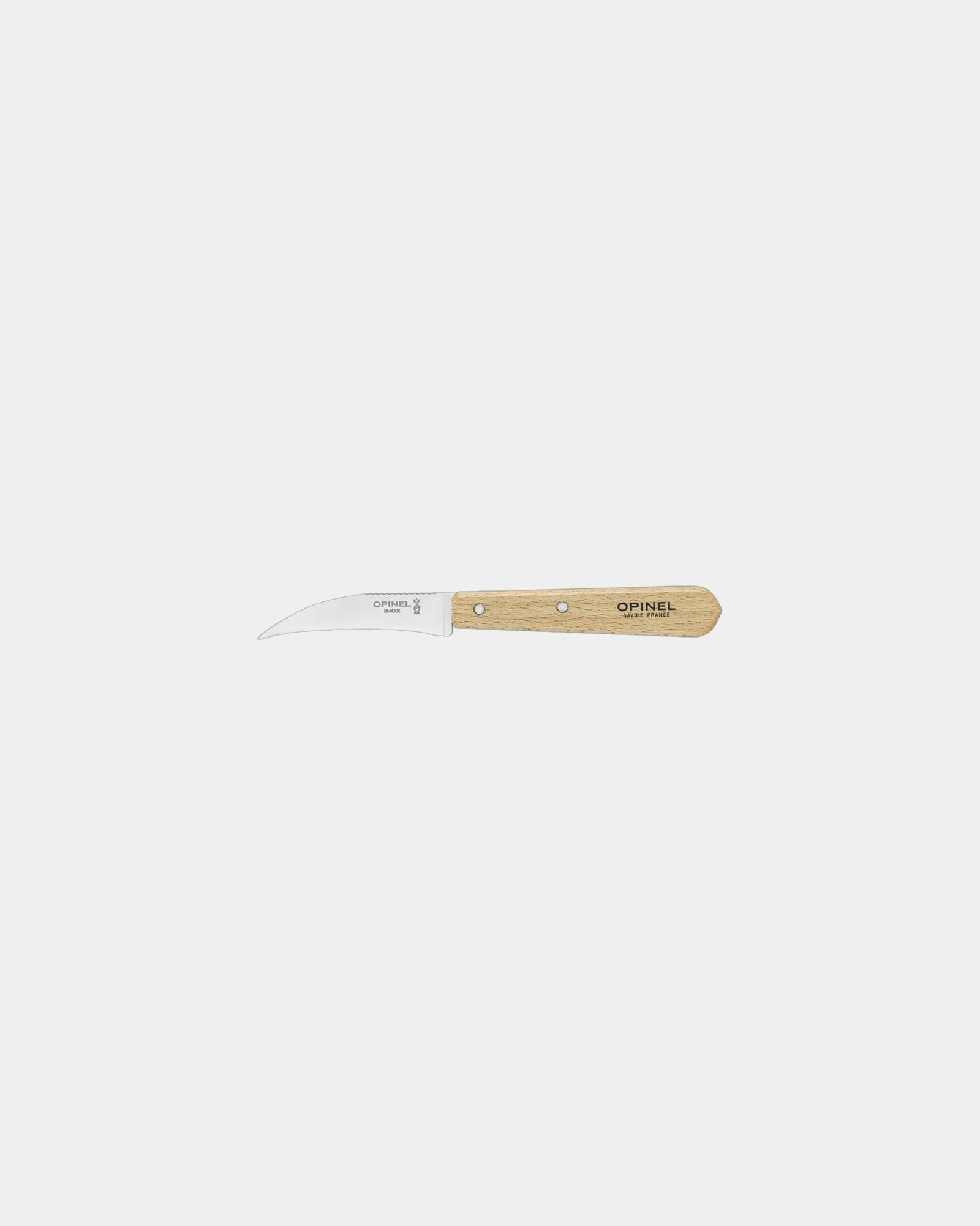 Couteau à légumes inox Opinel N°114 à personnaliser - Beige