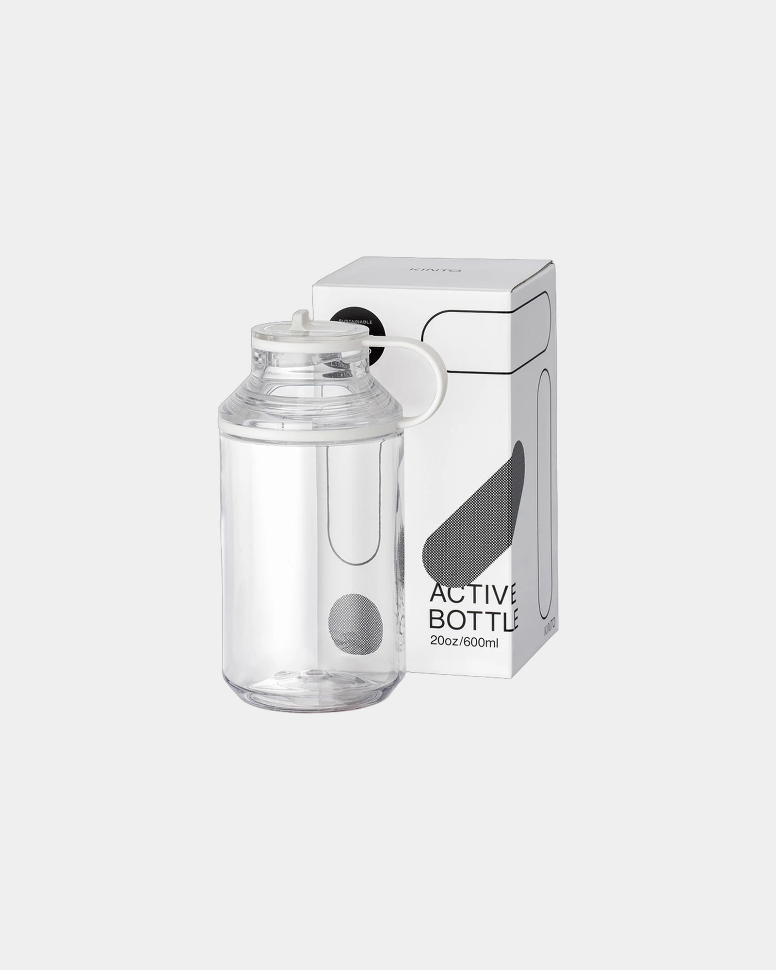 Bouteille recyclée Kinto ACTIVE BOTTLE 600ml à personnaliser - 3