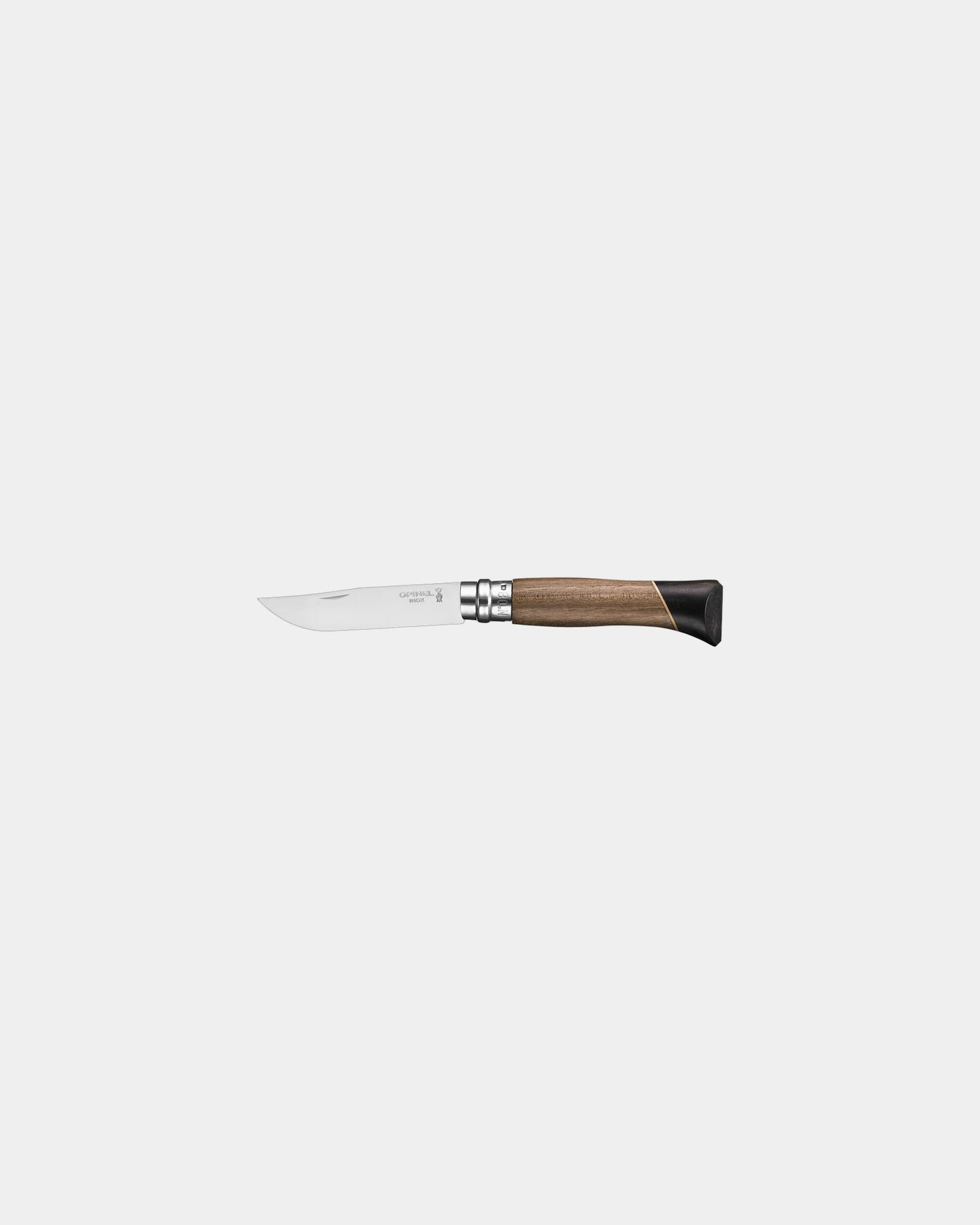 Couteau acier inoxydable Opinel N°08 Atelier à personnaliser - Brown