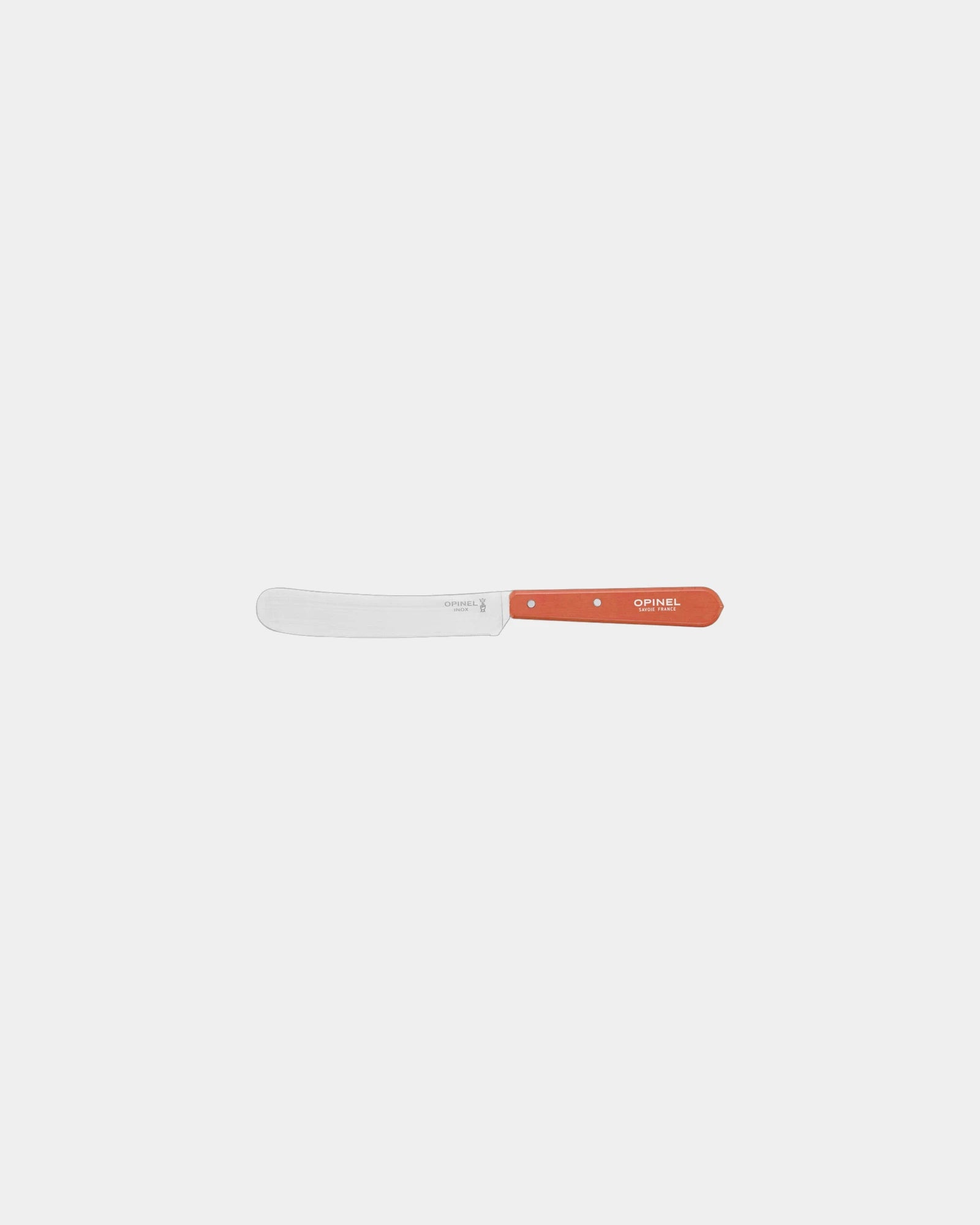 Couteau Petit-déjeuner Hêtre acier inoxydable Opinel à personnaliser - Orange
