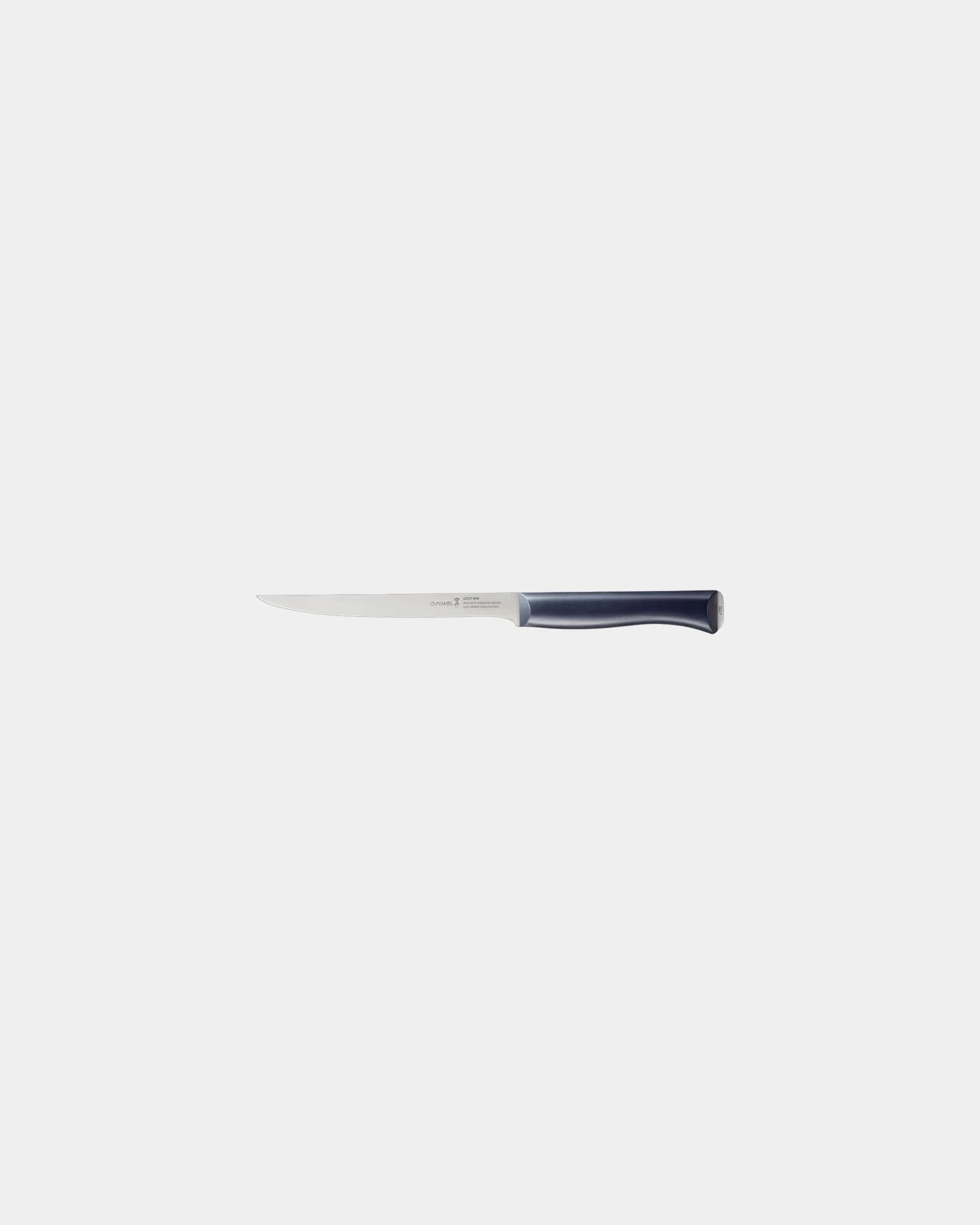 Couteau de cuisine inox Opinel N°221 Effilé 18 cm à personnaliser - Navy