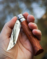 Couteau personnalisable N°08 Luxe Padouk Opinel à personnaliser - 3