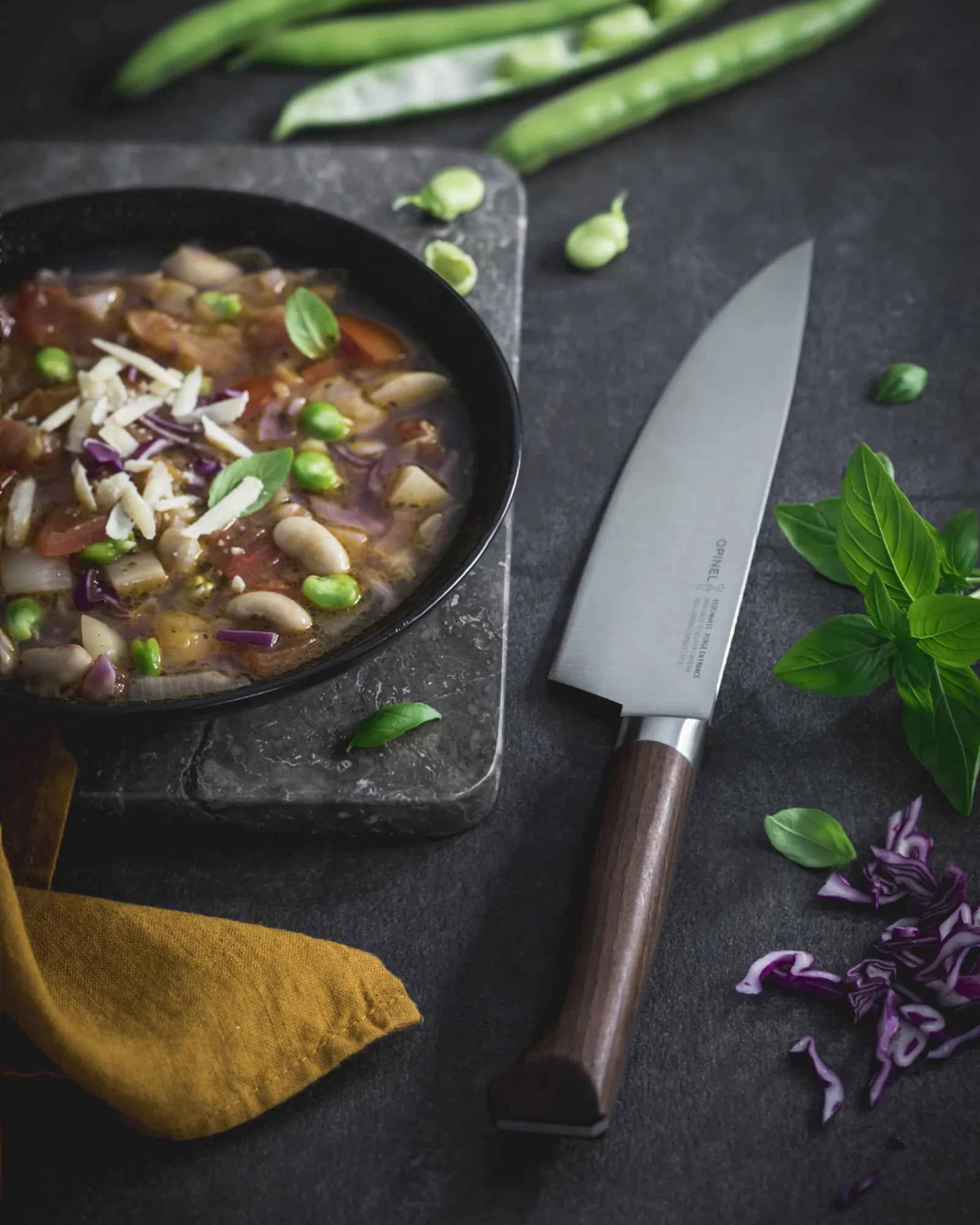 Couteau Chef Petit acier inoxydable Opinel à personnaliser - 5