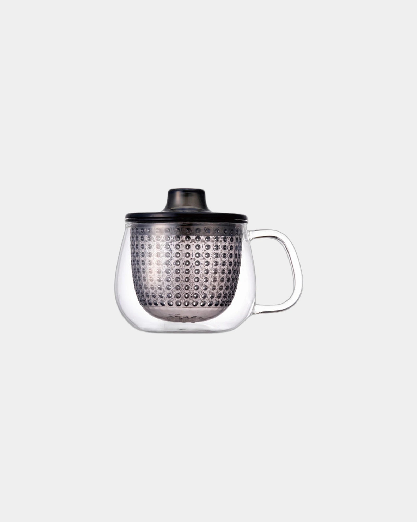 Gobelet en verre Kinto UNIMUG 0.35 L à personnaliser - Gray