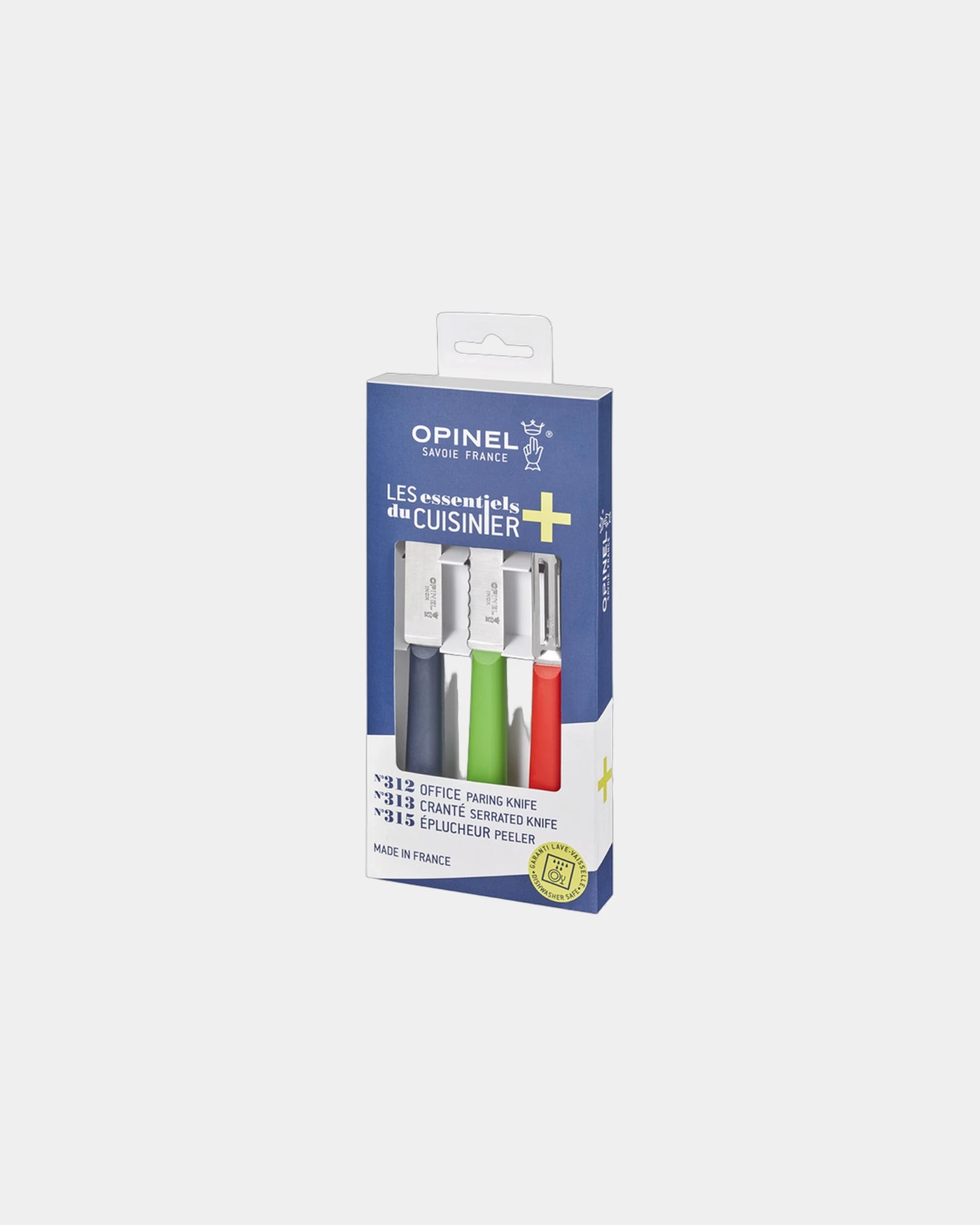 Coffret Trio Essentiels acier inoxydable Opinel à personnaliser - 1