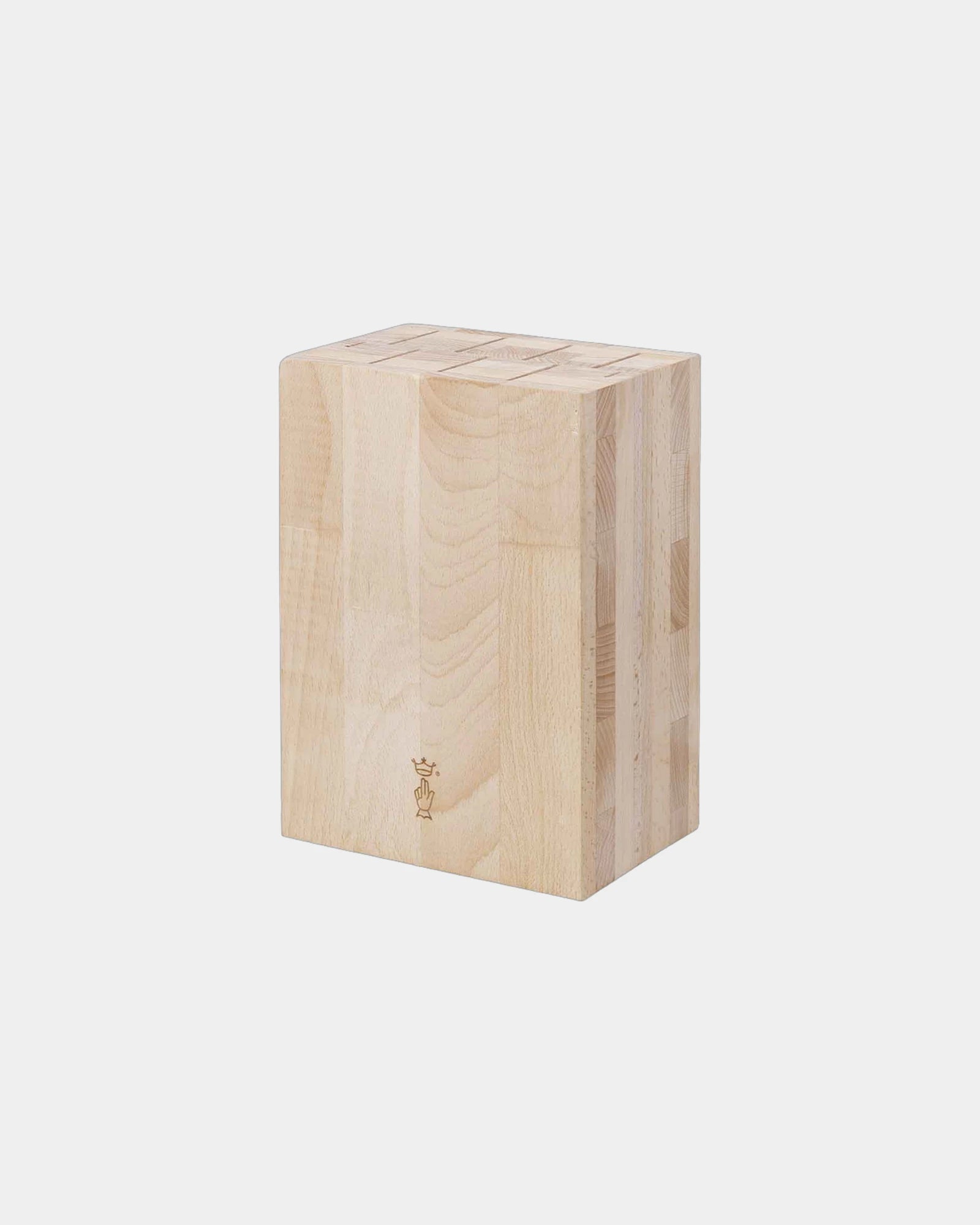 Bloc de rangement hêtre Opinel 9 couteaux à personnaliser - 1