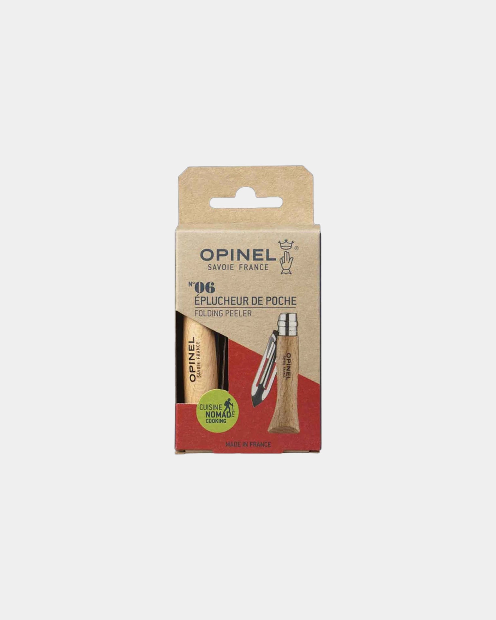 Couteau éplucheur inox Opinel N°06 à personnaliser - 3
