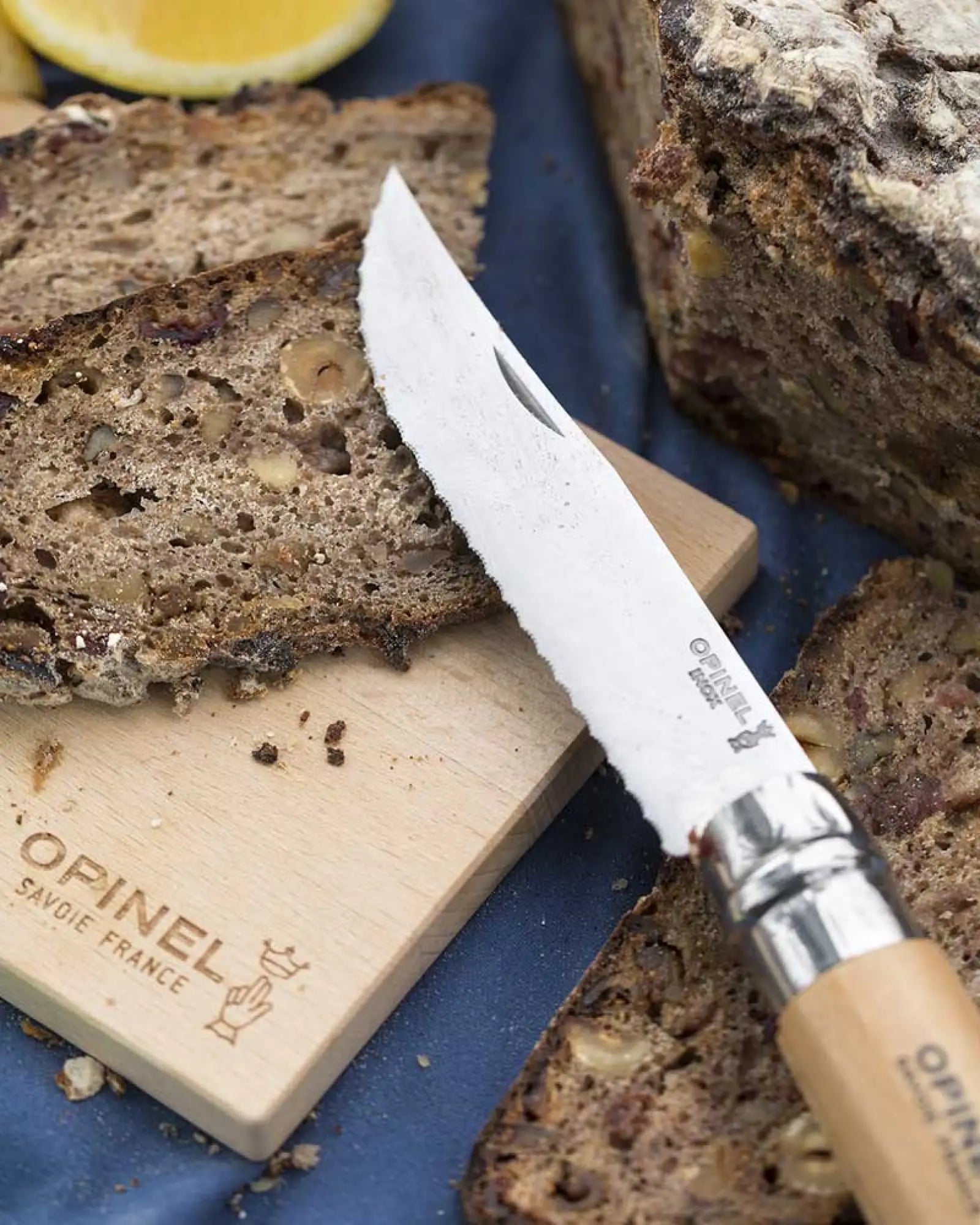 Couteau pliant dentelé acier inoxydable Opinel N°12 à personnaliser - 8