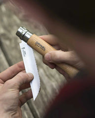 Couteau pliant dentelé acier inoxydable Opinel N°12 à personnaliser - 9