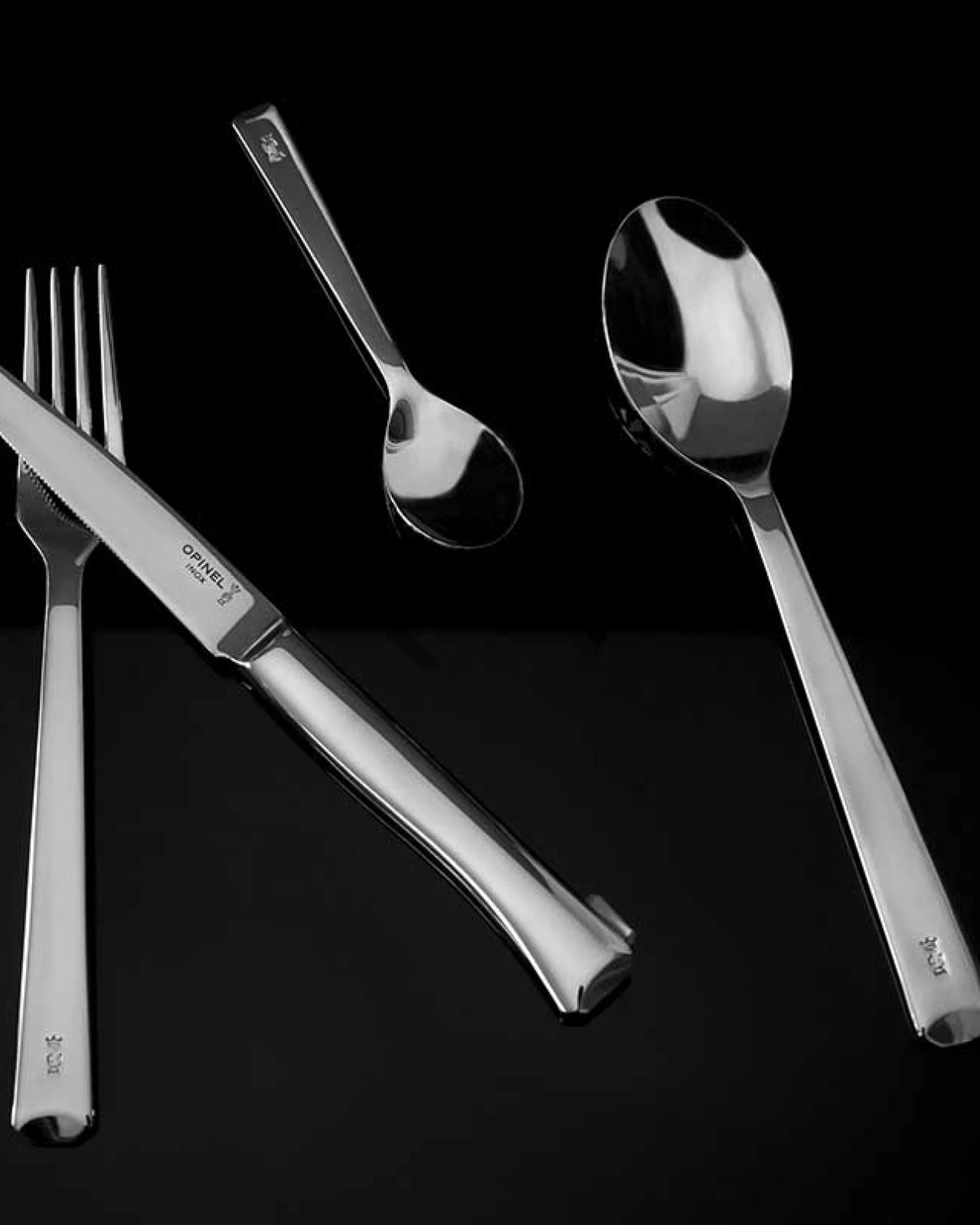 Couteaux de table acier Opinel Perpétue à personnaliser - 4