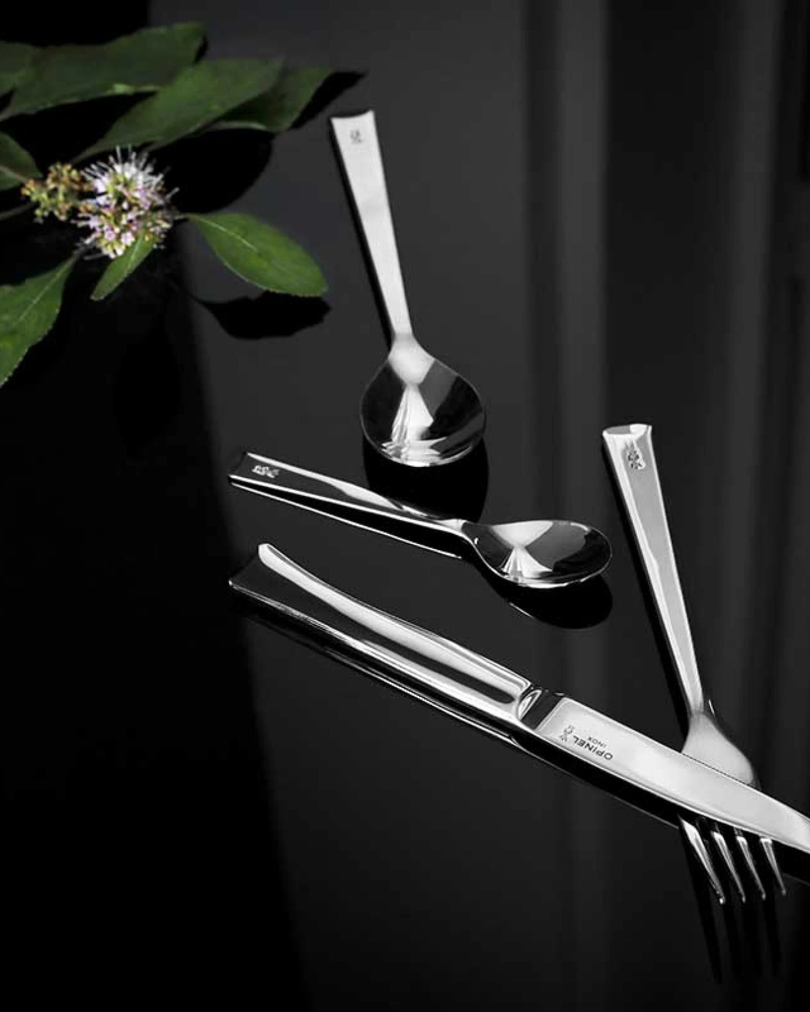 Couteaux de table acier Opinel Perpétue à personnaliser - 5