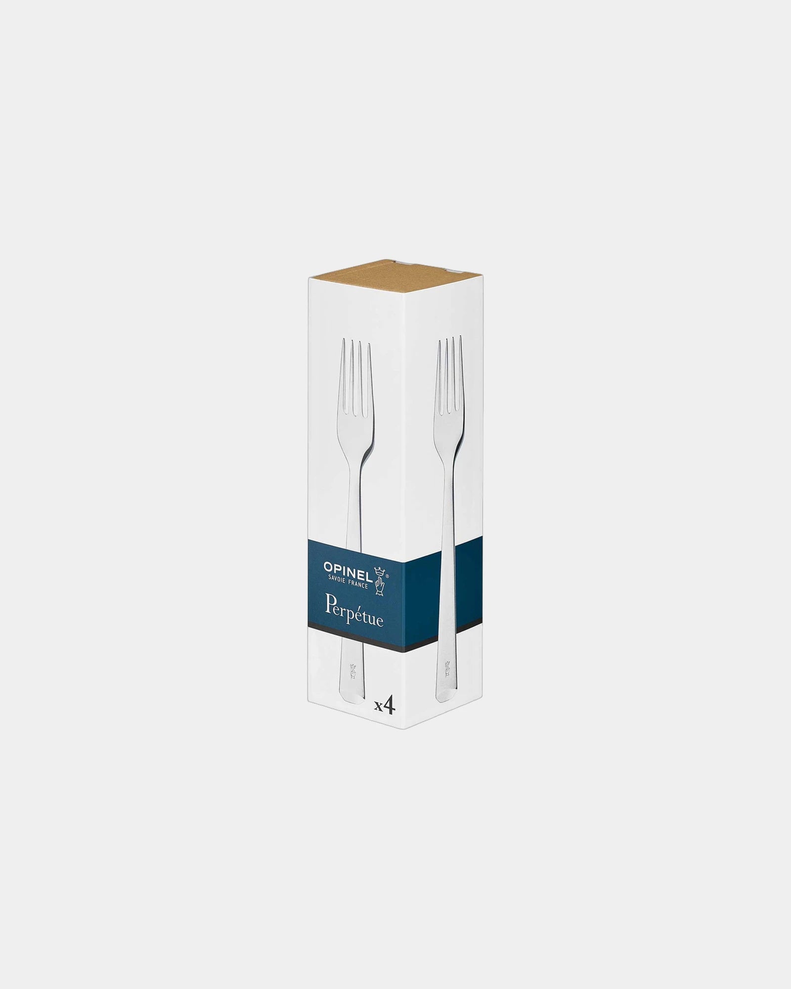 Couverts de table acier Opinel Perpétue 22 cm à personnaliser - Silver