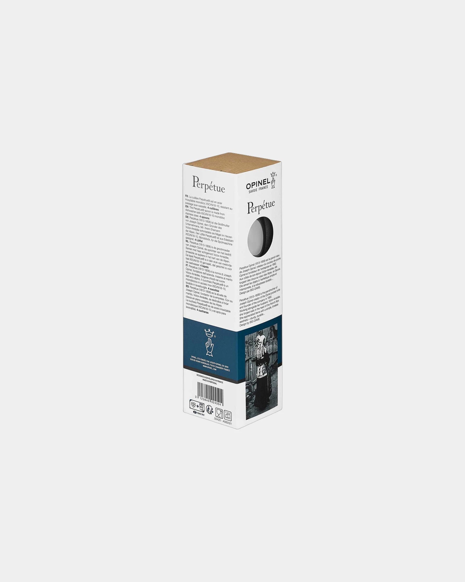 Cuillères acier Opinel Perpétue 22 cm à personnaliser - 3